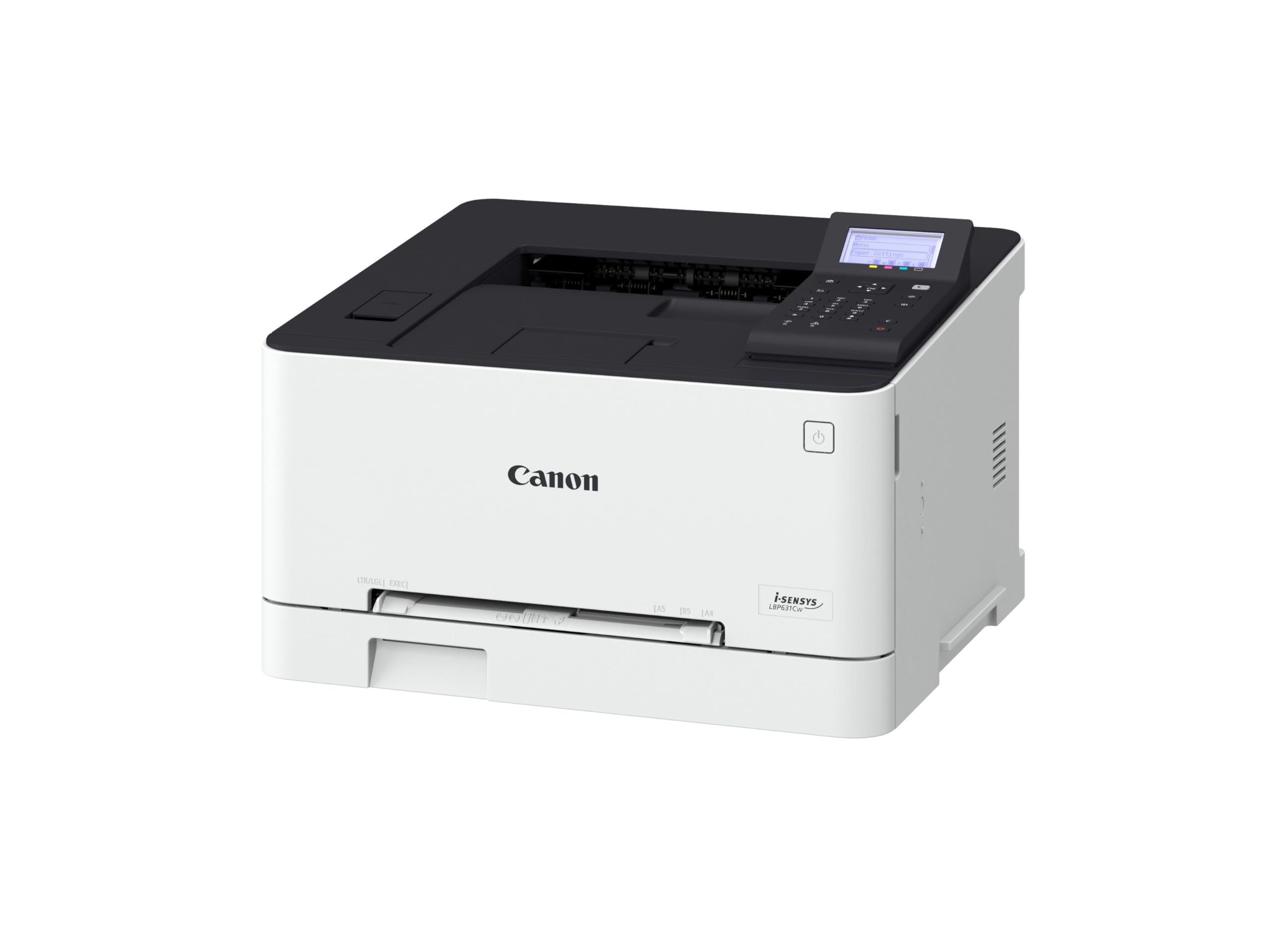 i-SENSYS Canon LBP631Cw A4 Farblaserdrucker, USB, LAN, WLAN, 250 Blatt Papierkassette, 5 Zeilen LCD