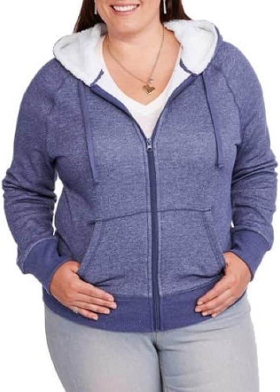 faded glory fleece lined hoodie