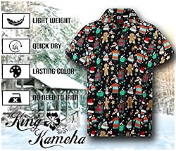 Funky Hawaiian Shirt, Shortsleeve, X-Mas, Christmas