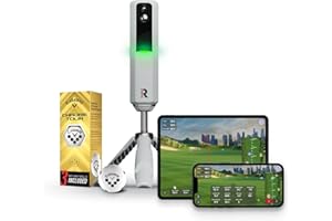 Rapsodo - MLM2PRO Golf Launch Monitor, Simulators for Home & Training, Mobile Launch Monitor for Golf Swing Analysis, Measures Spin Rate & Axis, Tracker & Swing Analyzer, Indoor Outdoor Use