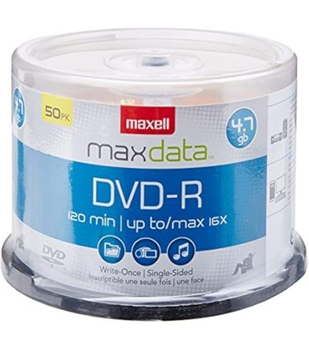 DVDディスク　ジャンク品 Amazon.com: 50 Pack Ritek DVD-R 4.7GB 16X Archival Grade Blank