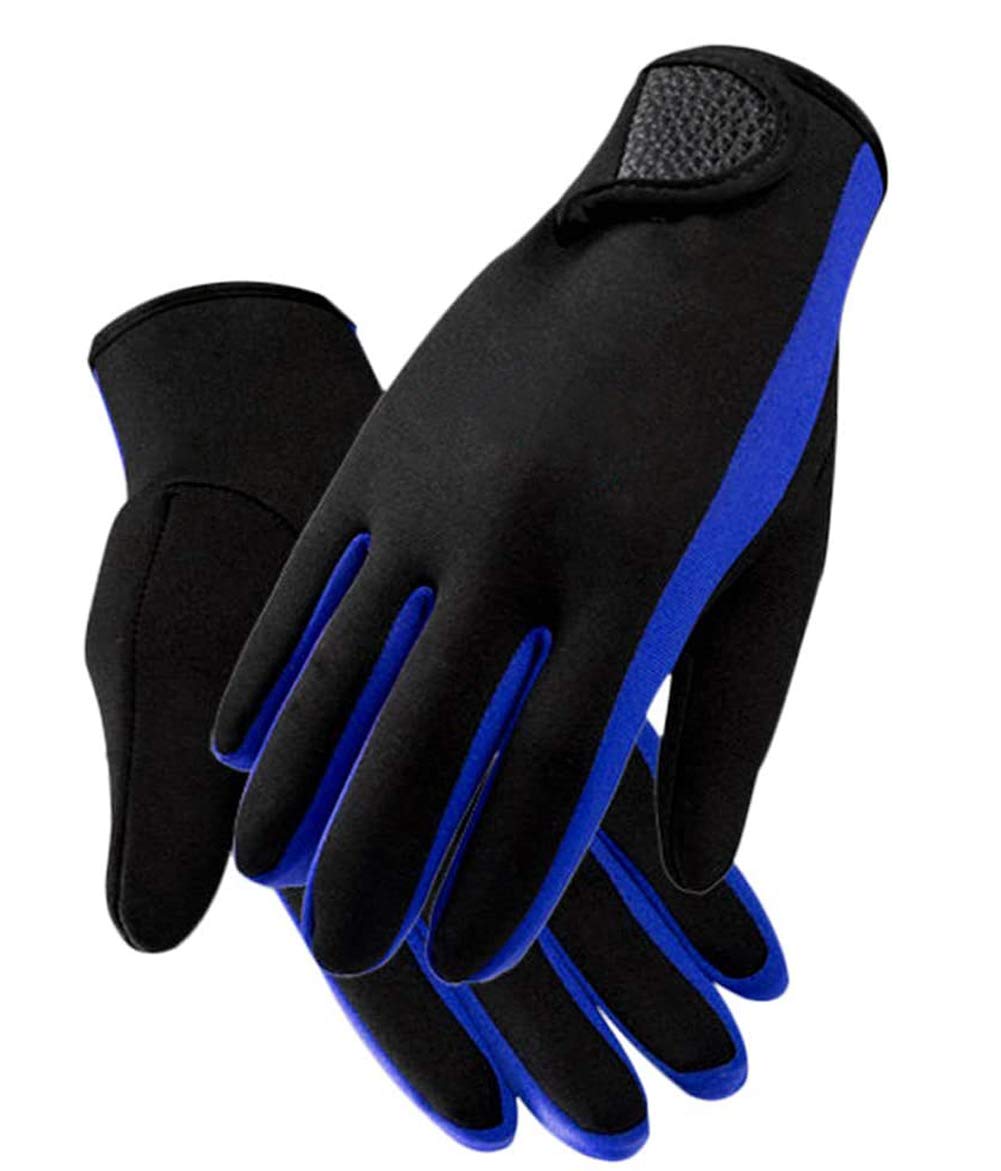 YJZQ Neoprene Wetsuit Gloves Stretchy Scuba Diving Gloves 1.5mm Water Snorkeling Gloves Swim Kayaking Gloves Paddle Sailing Surf Water Sports Thermal Gloves for Men Women