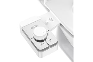 Upgrade Bidet Attachment for Toilet Seat, Adjustable Angle Dual Nozzle, Self-Cleaning, Non-Electric Bidet Attachment for Rear