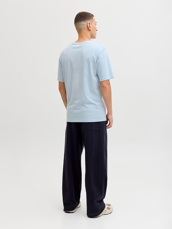 Jjelogo Tee S O-Neck 2 col Ss26 SN, Celestial Blu, S