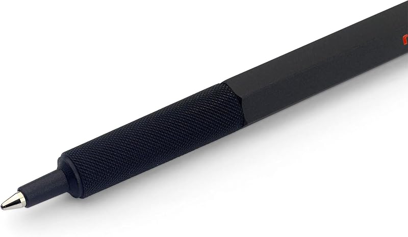 600 penna a sfera | punta media | inchiostro nero | corpo nero | ricaricabile