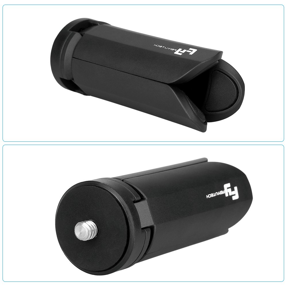 Feiyu Mini Trépied Support pour Selfie Bâton Stabilisateur Monopode sur Cellulaire DSLR Caméras, Trépied Portable Pliant Bureau Support pour FeiyuTech WG G360 G4 SPG Série Vimble