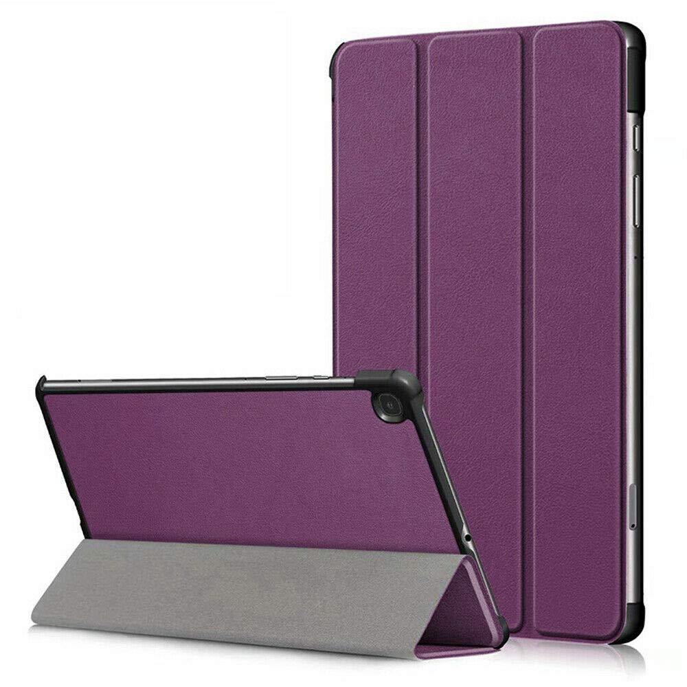 for Samsung Galaxy Tab S6 Lite 10.4 (2024/2022/2020) Smart Case P610 P615 P613 P619 P620 P625 Magnetic Stand with Sleep/Wake Function (Purple)