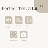 Inese Women's Travel Toiletries Set TSA Approved Mini Kit Carry-On Hospital view 6