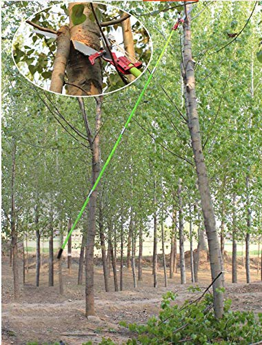 BuoQua Astsäge auf Gehärtetes Stahl Sägeblatt mit Teleskopgriff Ausziehbarer Sägeblatt zum Beschneiden und Beschneiden… – Bild 8