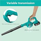 Waitley Cordless Leaf Blower for Makita 18V Battery - Lawn Care Tool view 6