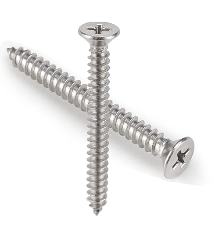 250 Vis à Bois Bronze Silicium #8 X 7/8" Tête Fraisée Frearson - Marque Fastenere