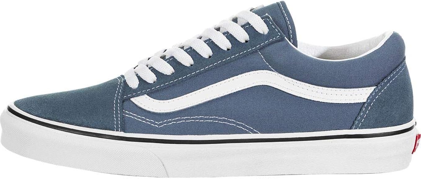 vans old skool blue and white
