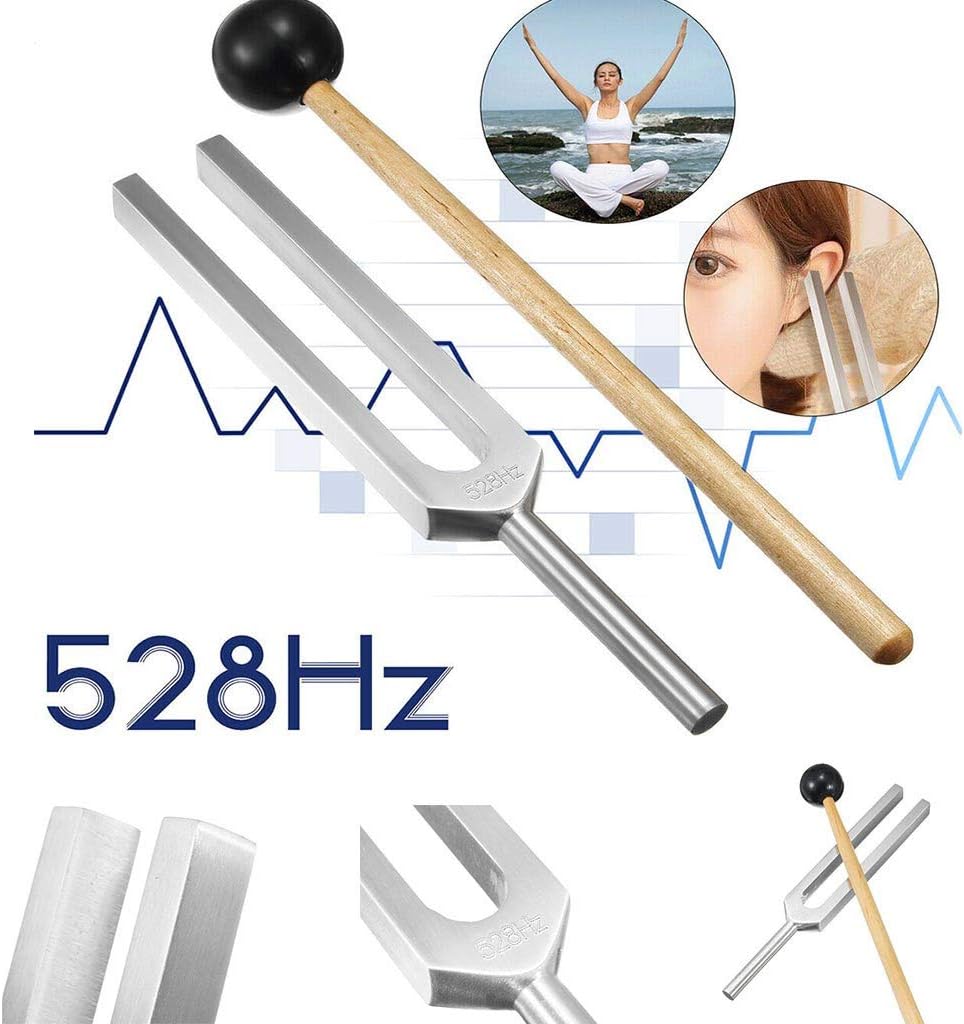 Accessories Rtyou 528 Hz Tuning Fork Frequency Of Love Miracle Healing Set Tuning Fork Tuning Care Perfect Healing Musical Instrumen Binocular Accessories