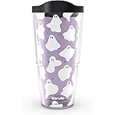 Tervis Ghostly Gathering Made in USA Double Walled Insulated Tumbler Travel Cup Keeps Drinks Cold & Hot, 24oz, Classic