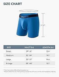 Separatec Men's Underwear Breathable Rayon Made