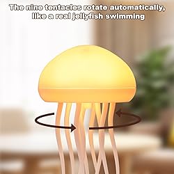 Jellyfish Lamp, Voice Control Jellyfish Lamp with