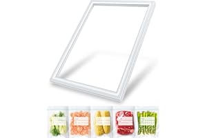 POOLKEY UPGRADED 242193214 Refrigerator Door Gasket Replacement Compatible with Frigidaire, Kenmore, Crosley Refrigerator Door Seal Replaces Part Number PS7784010 AP5688453 Freezer Door Gasket (White)