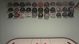 Baseball Cap Display; Wall Mounted Hat Rack; Baseball Cap Storage ...