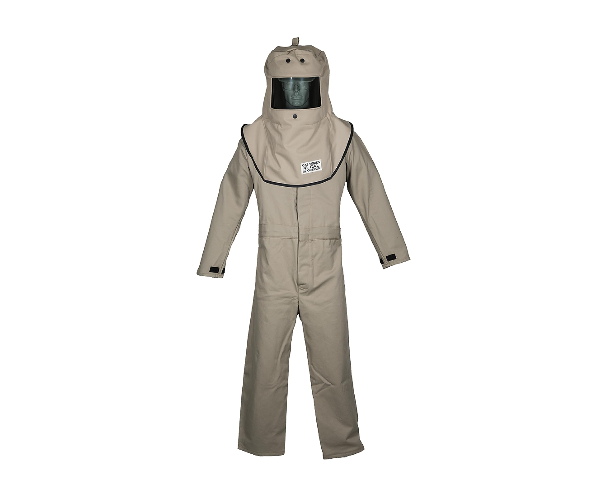 Arc Flash Suit Oberon 40 Cal Full Coveralls Hood (NFPA 70E Cat