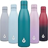BJPKPK 25oz Insulated Stainless Steel Water Bottles Reusable Metal Travel Sports Water Bottle Keep Cold and Hot,Laguna