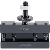 Accusize Industrial Tools BXA Turning and Facing Holder, for 5/8'' Turning Tools, Quick Change Tool Holder, Style 1, 0250-0201