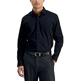 Haggar Men's Mens Wrinkle Free Classic Fit Dress Shirts