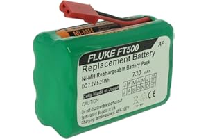 ARTISAN POWER Replacement Battery for Fluke FiberInspector Mini and FT500. 730 mAh, Japanese Cells