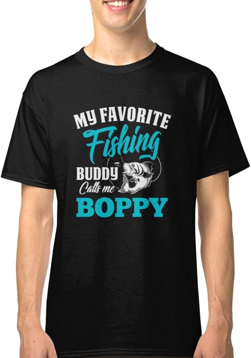 My Favorite Fishing Buddy Calls Me Boppy Fish T-Shirt