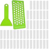 Lip Balm Crafting Kits, 50 Pcs Empty Lip Balm Tubes Containers 5.5 ml Empty Lipstick Tubes DIY Lip Gloss Tubes with Filling T