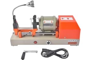 Hardware cutting machine, 110V Cutter Cutting Machine for Cutting Metal Parts, 4-Sided Slotting, Dust Guard & Dual-Power Mode