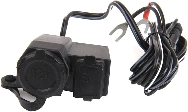 Amazon オートバイ用 Dc 12v 防水 シガーライター バイク電装用スイッチ 配線パーツ 車 バイク