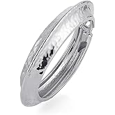 HZMAN 18K Gold Plated Wide Cuff Bracelet for Women - Premium Alloy Shiny Polished Double Layer Statement Bangle, Trendy Daily Wear Party Jewelry Accessory