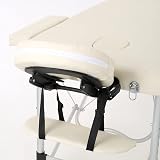 Panana Portable Massage Table 60cm 3 Section Aluminum Spa Bed - Beige view 8