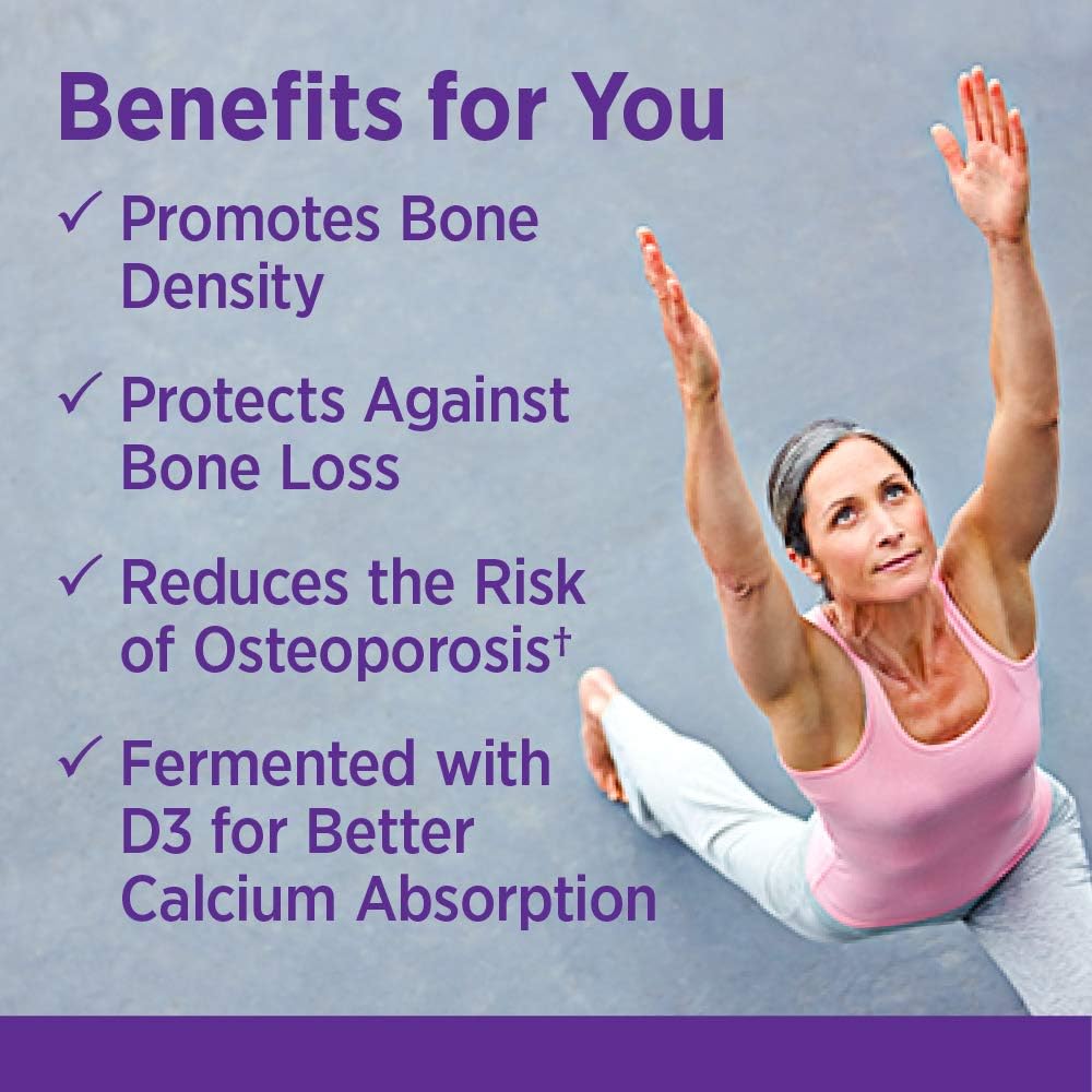 New Chapter Calcium Supplement – Bone Strength Whole Food Calcium with Vitamin K2 + D3 + Magnesium, Vegetarian, Gluten Free 120 Count (40 Day Supply): Health & Personal Care