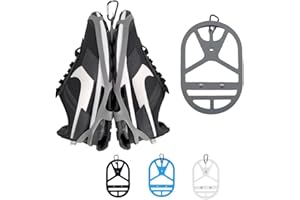 SPLANDIN Shoe Holster For Backpack with Clip Hanger. Footwear Holder with Clip for Sneakers, Cleats, Bowling, Soccer, Basket, Football. For Travel, Outdoors, Sports & Space Saving