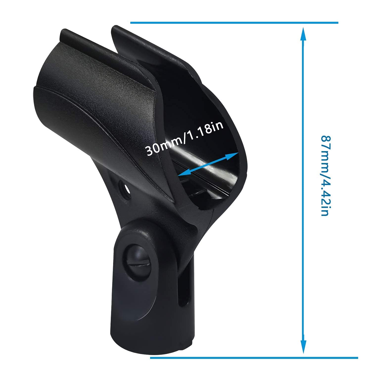 Universal Microphone Clip Holder, Comes with 5/8