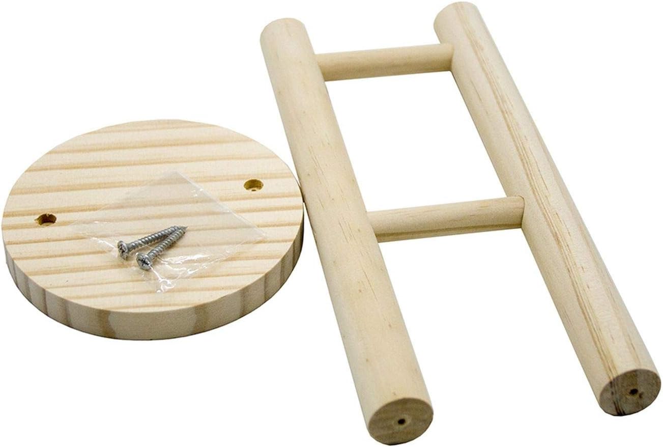 ZKYSO Bird Toys Stand Wood Accessories Cage Decoration Perch Parakeet Bird cage Supplies Accessories