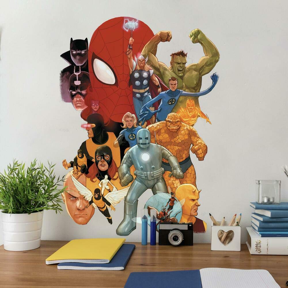 RoomMates RMK4648GM Marvel Avengers Classic Peel and Stick Wall Decals
