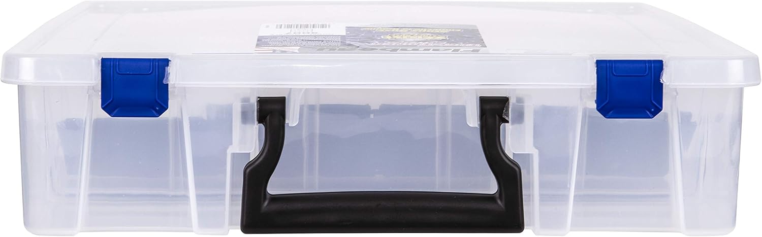 Flambeau Outdoors 9007 Tuff Tainer - 19 Compartments - Double Deep - Half Bulk (Includes (12) Zerust Dividers),Multi: Sports & Outdoors