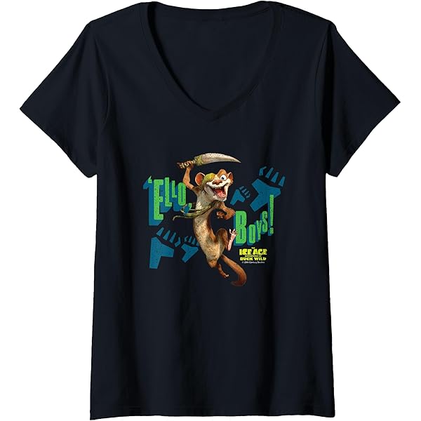 Amazon.com: The Ice Age Adventures of Buck Wild 'Ello Boys T-Shirt