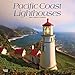 Pacific Coast Lighthouses 2019 12 x 12 Inch Monthly Square Wall Calendar, USA United States of America West Coast Scenic Nature