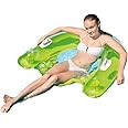 Intex Sit N Float Inflatable Lounge, 60" X 39" (Colors May Vary)(2 Pack)