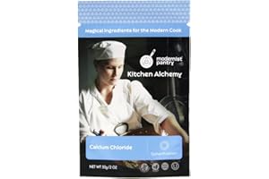 MODERNIST PANTRY Pure Calcium Chloride ⊘ Non-GMO Vegan OU Kosher Certified - 50g/2oz
