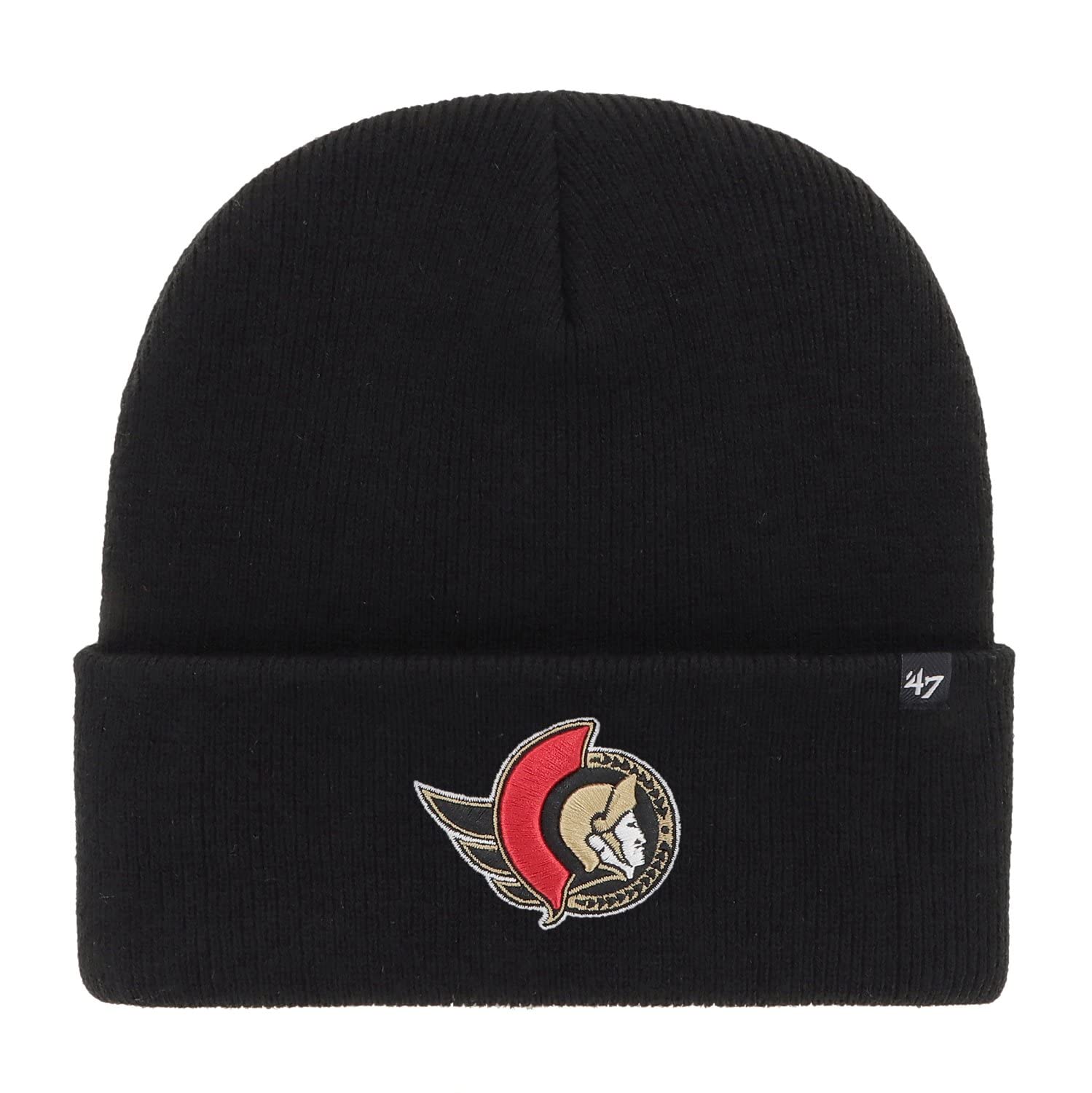 47 Brand Knit Beanie - Haymaker Ottawa Senators Black