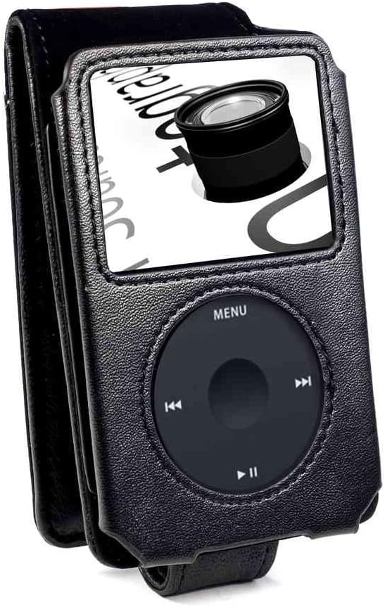 Tuff-Luv (Ipod Classic 120GB / 160GB (new model 2009)) premium napa leather case cover, Black - Image 5