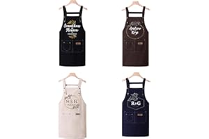 Personalized Aprons for Couples, Wedding Aprons, Husband And Wife Aprons, Gifts for Newlyweds, Wedding Gifts, Valentine's Day
