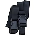 BootYo! PackYo! Utility Straps/Cinch lash Strap with Quick Release Buckle by Mt Sun Gear. Great for Backpacking, air mattresses, Sleeping Bags (Pair)