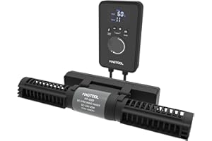 MagTool Wave Maker for Aquarium, Gyre Wavemaker, 1600-4200GPH Adjustable Cross Flow Wave Maker with Sine Wave Tech (MT-4200)