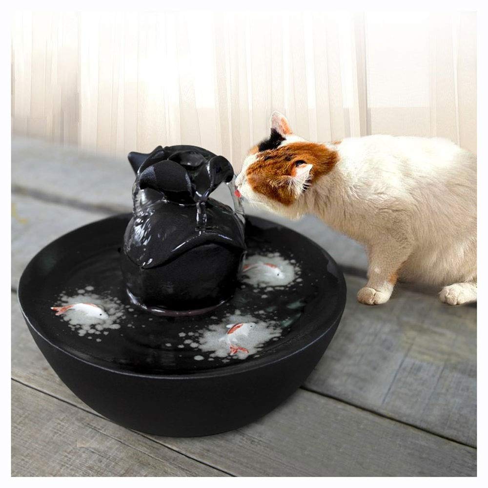 ceramic pet drinking fountain