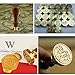 Classic Wooden Letter K Alphabet Letter Initial Wax Classic Sealing Wax Seal Stamp